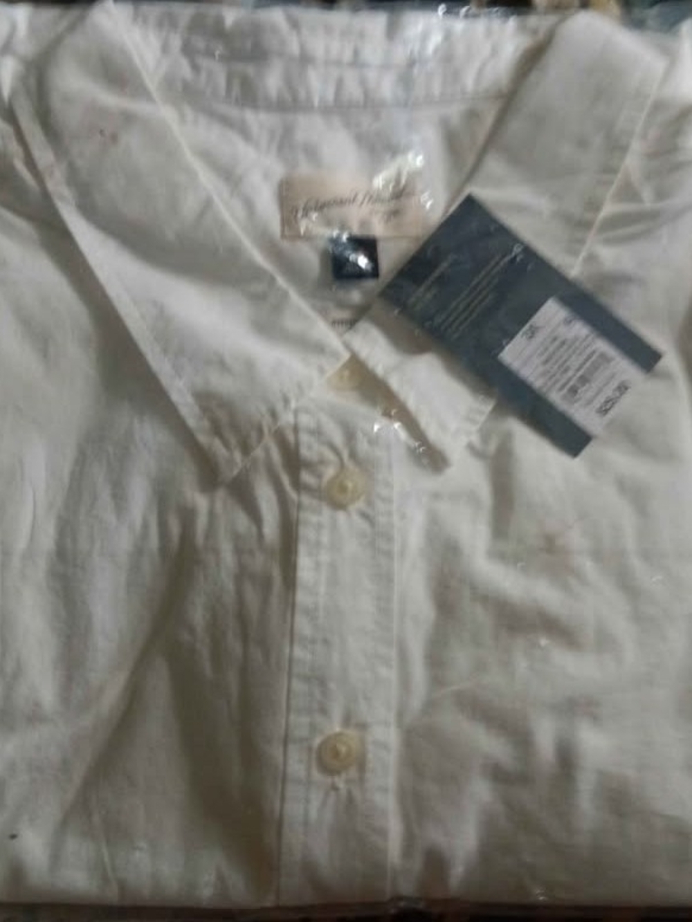 Universal Thread White Button-Down Shirt (Women's 3X)